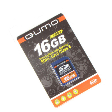  SDHC 16Гб QUMO Класс 6