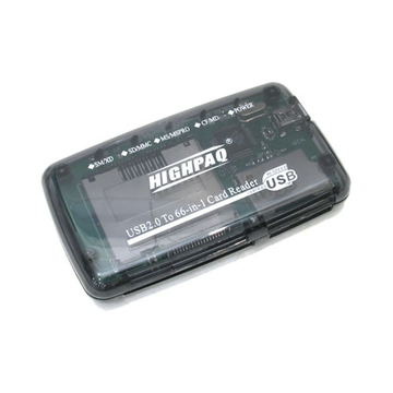 Card reader Highpaq CR-Q002 Black (66-в-1)