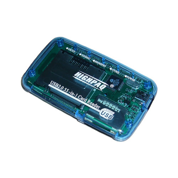 Card reader Highpaq CR-Q002 Blue (66-в-1)