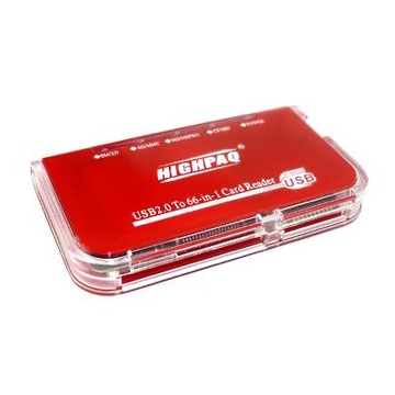 Card reader Highpaq CR-Q002 Red (66-в-1)