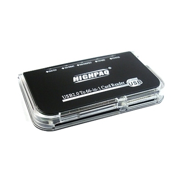 Card reader Highpaq CR-Q007 Black (66-в-1)