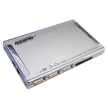 Card reader Highpaq MCH-S001 3 Port Silver (all-in-1)