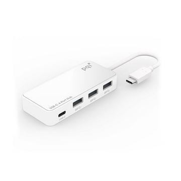 USB-хаб PQI Connect 314 White на 3 гнезда USB 3.1