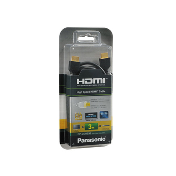 Кабель Panasonic RP-CDHS30E-K (HDMI-HDMI, High Speed, 3м)