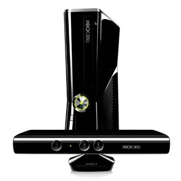 Microsoft Xbox 360 (S4G-00124, 4Gb, с Kinect, игры Kinect Adventures, Kinect Sports, 3M Live РОСТЕСТ)