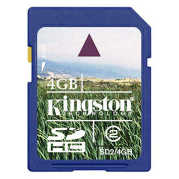  SDHC 04Гб Kingston Класс 2