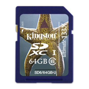  SDHC 64Гб Kingston Класс 6