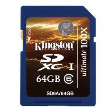  SDHC 64Гб Kingston Класс 6 Ultimate