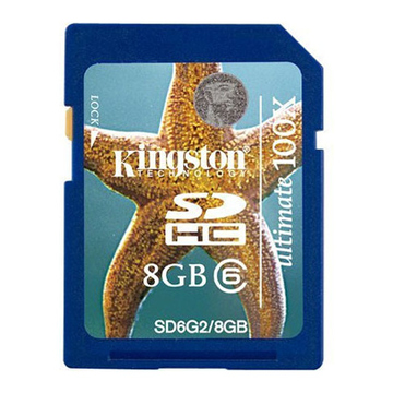  SDHC 08Гб Kingston Класс 6 Gen2