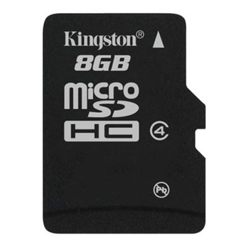  MicroSDHC 08Гб Kingston Класс 4 (без адаптера)