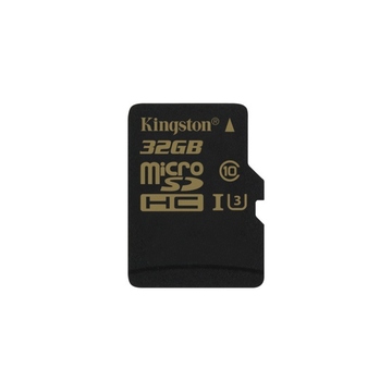  MicroSDHC 32Гб Kingston Класс 10 UHS-I U3 90/45 MB/s (адаптер)