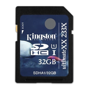  SDHC 32Гб Kingston UltimateXX 233x (UHS-I)