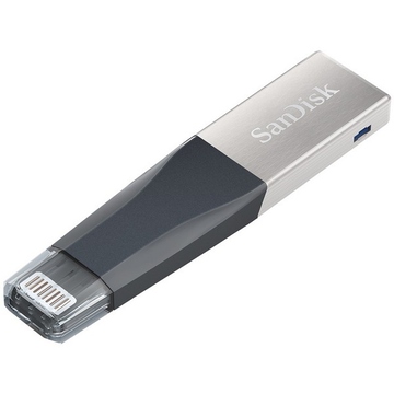 Флешка USB 3.0 SanDisk iXpand Mini 32Гб Grey