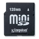  MiniSD 128Mb Kingston (без блистера)