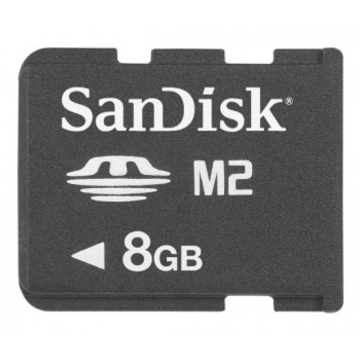  Memory Stick micro (M2) 08Гб Sandisk (без адаптера)