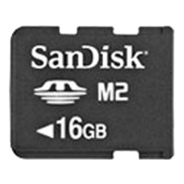  Memory Stick micro (M2) 16Гб Sandisk (адаптер)
