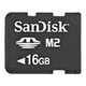  Memory Stick micro (M2) 16Гб Sandisk (адаптер)