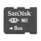  Memory Stick micro (M2) 08Гб Sandisk (ридер)