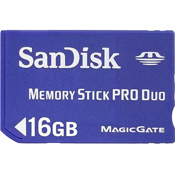  Memory Stick Pro Duo 16Гб Sandisk (без адаптера)