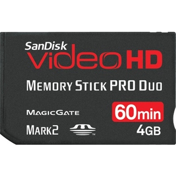  Memory Stick Pro Duo 04Гб Sandisk Video HD