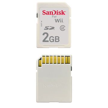  SD 02Гб Sandisk Gaming for Wii