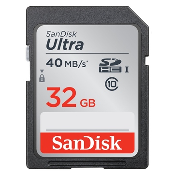  SDHC 32Гб Sandisk Класс 10 UHS-I Ultra 40MB/s