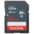  SDHC 16Гб Sandisk Класс 10 UHS-I Ultra 48MB/s