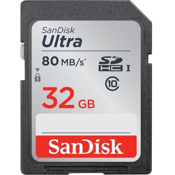  SDHC 32Гб Sandisk Класс 10 UHS-I Ultra 80MB/s