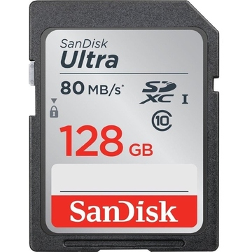  SDXC 128Гб Sandisk Класс 10 UHS-I Ultra 80MB/s