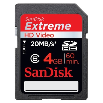  SDHC 04Гб Sandisk Extreme