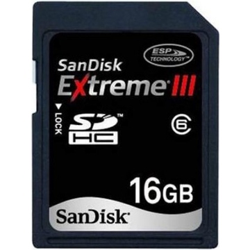  SDHC 16Гб Sandisk Extreme III