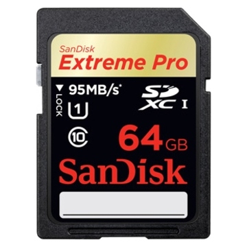  SDXC 64Гб Sandisk Класс 10 UHS-I Extreme Pro