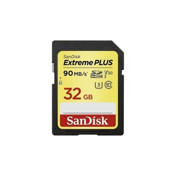  SDHC 32Гб Sandisk Класс 10 UHS-I U3 Extreme Plus 90 Mb/s