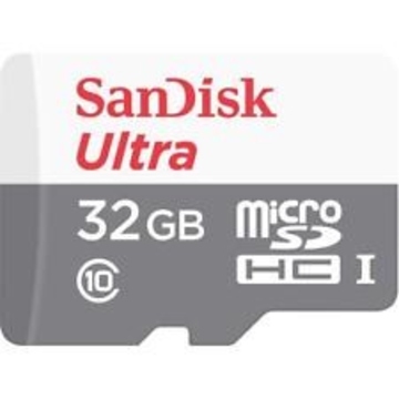  MicroSDHC 32Гб Sandisk Ultra Android Tablet 80MB/s (адаптер)