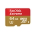  MicroSDXC 64Гб Sandisk Класс 10 UHS-I U3 Extreme for Action Cameras 90MB/s 
