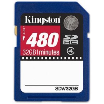  SDHC 32Гб Kingston Класс 4 (Video Card)