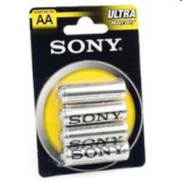 Батарейка Sony NEW ULTRA SUM3NUB4A (солевая, R6 (AA), 1.5 В, 4 шт., в блистере, 48/240/23760, срок хранения  3 года)