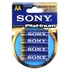 Батарейка Sony Stamina Platinum AM3PTB4A , 1.5 В, 4 шт., в блистере, 80/240/18240, срок хранения 7 лет)