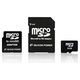  MicroSD 01Гб Silicon Power (2 адаптера)