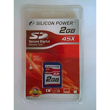  SD 02Гб Silicon Power (скорость 45X)