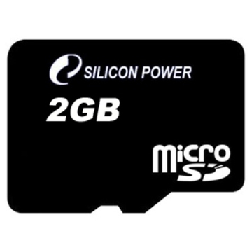  MicroSD 02Гб Silicon Power (без адаптера)