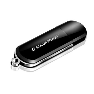 Накопитель USB2.0 Silicon Power Luxmini 322 2GB Black