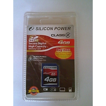  SDHC 04Гб Silicon Power Класс 2
