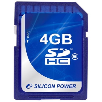  SDHC 04Гб Silicon Power Класс 6