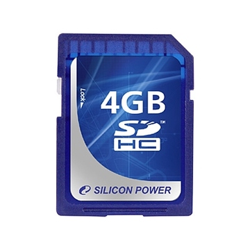  SDHC 04Гб Silicon Power Класс 6 (Full HD Video Card)