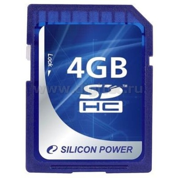  SDHC 04Гб Silicon Power Класс 10
