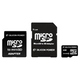 MicroSDHC 04Гб Silicon Power Класс 10 (2 адаптера)
