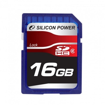  SDHC 16Гб Silicon Power Класс 2