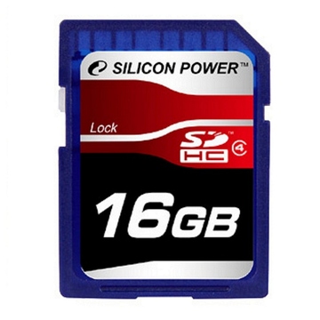  SDHC 16Гб Silicon Power Класс 4