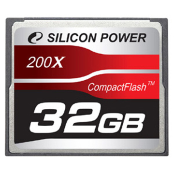  Compact Flash 32Гб Silicon Power 200X